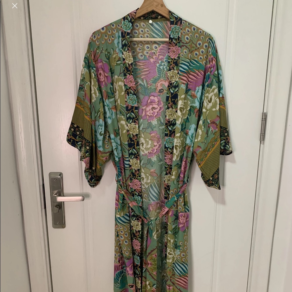 Beautiful bohemian Cotton kimono - Picture 8 of 9